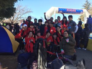 横田基地マラソン2018集合写真