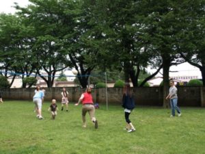 横田基地BBQParty2012 バレーボール
