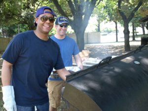 横田基地でBBQ2017助っ人