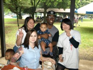 横田基地BBQイベント2015記念撮影