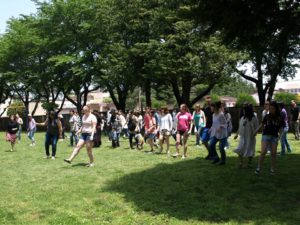 横田基地BBQイベント2013ダンス