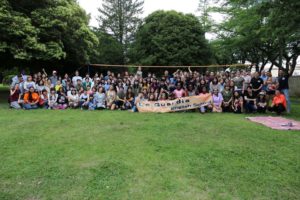 横田基地でBBQ2018集合写真