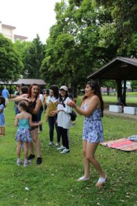 横田基地でBBQ2018ナイスキャッチ