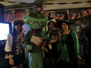 横田基地ハロウィン仮装