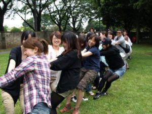 横田基地BBQParty2012 綱引き