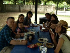 横田基地BBQParty2012 チャット中