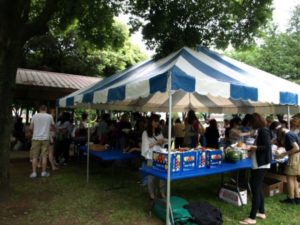 横田基地BBQParty2012 食事中