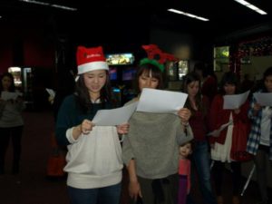 横田基地クリスマスイベント合唱