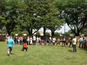 横田基地BBQParty2012 綱引き
