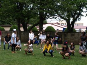 横田基地BBQイベント2014ダンス