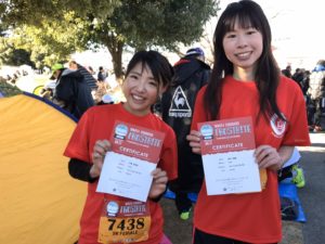 横田基地マラソン2018完走証