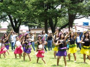 横田基地BBQイベント2016フラダンス