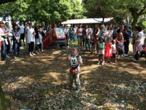 横田基地BBQイベント2016　ピニャータ