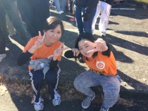 横田基地マラソン完走後